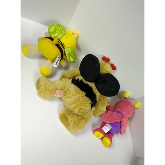 VTECH SOUND BEE, Cabbage Patch Kids Butterfly, Russ Berrie BREEZY BEE bear Plush - Picture 3 of 8